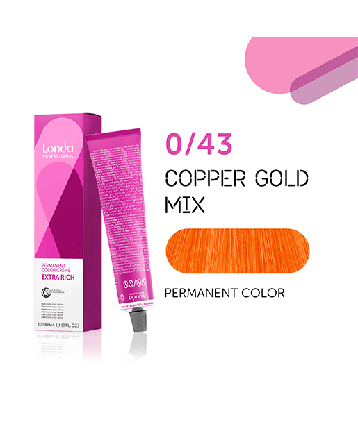 Farba Londa Color 0/43 permanentna, 60 ml