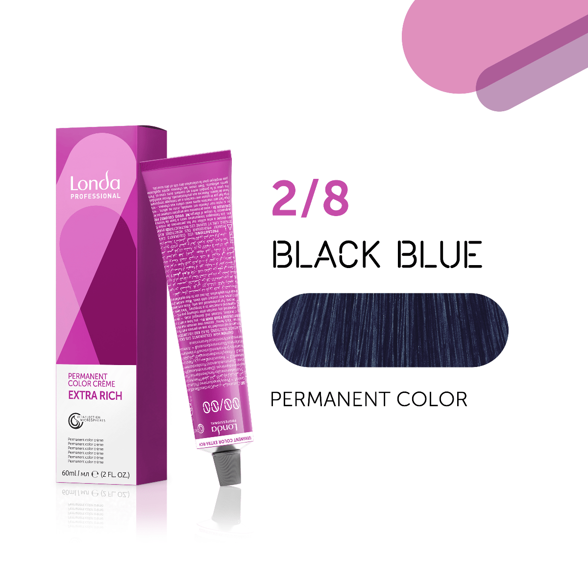 Farba Londa Color 2/8 permanentna, 60 ml