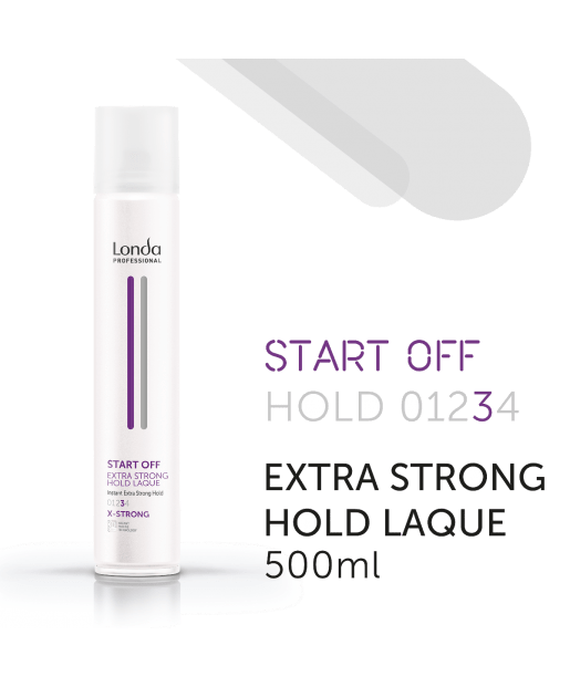Lakier Start Off bardzo mocno utrwalający, 500 ml
