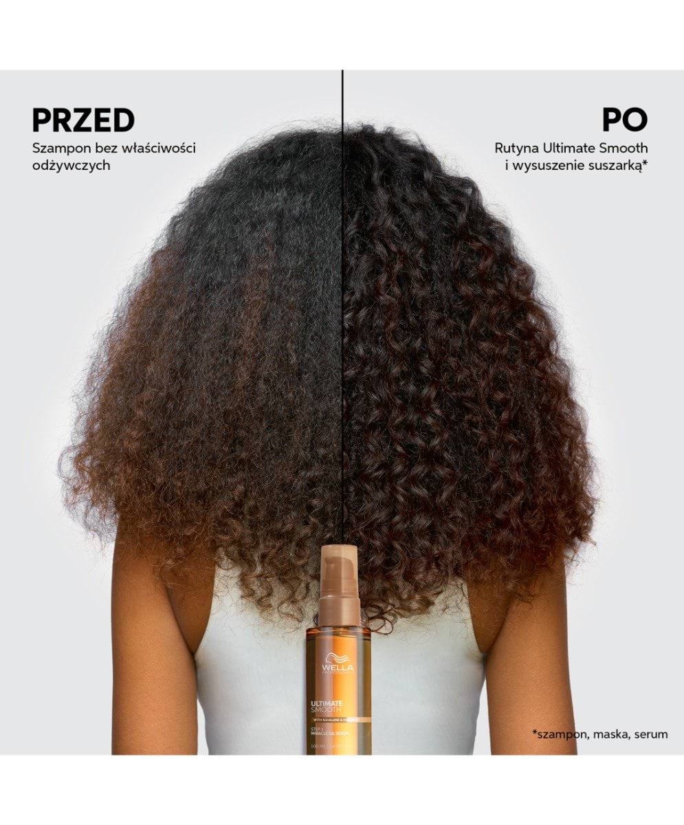 Ultimate Smooth, odżywczy szampon i włosów suchych i puszących, 250 ml