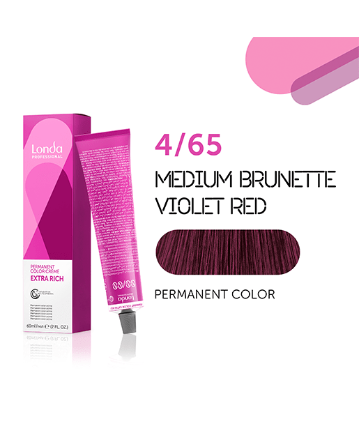 Farba Londa Color 4/65 permanentna, 60 ml
