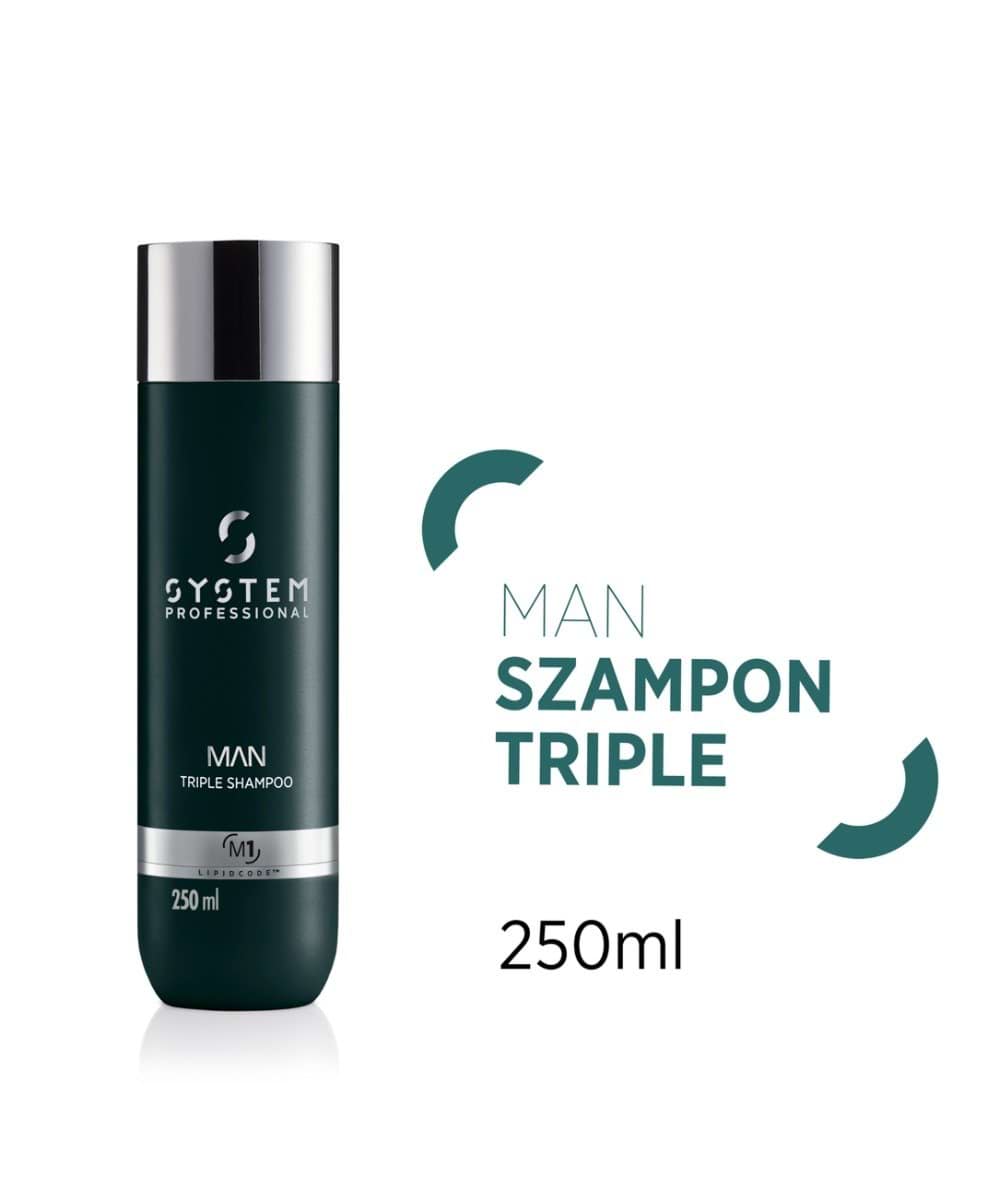 Szampon Triple Man, 250 ml