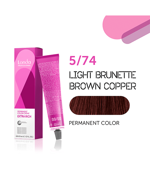 Farba Londa Color 5/74 permanentna, 60 ml
