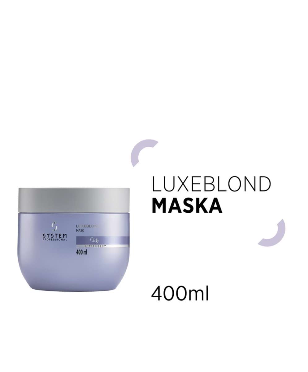 Maska Luxeblond, 400 ml