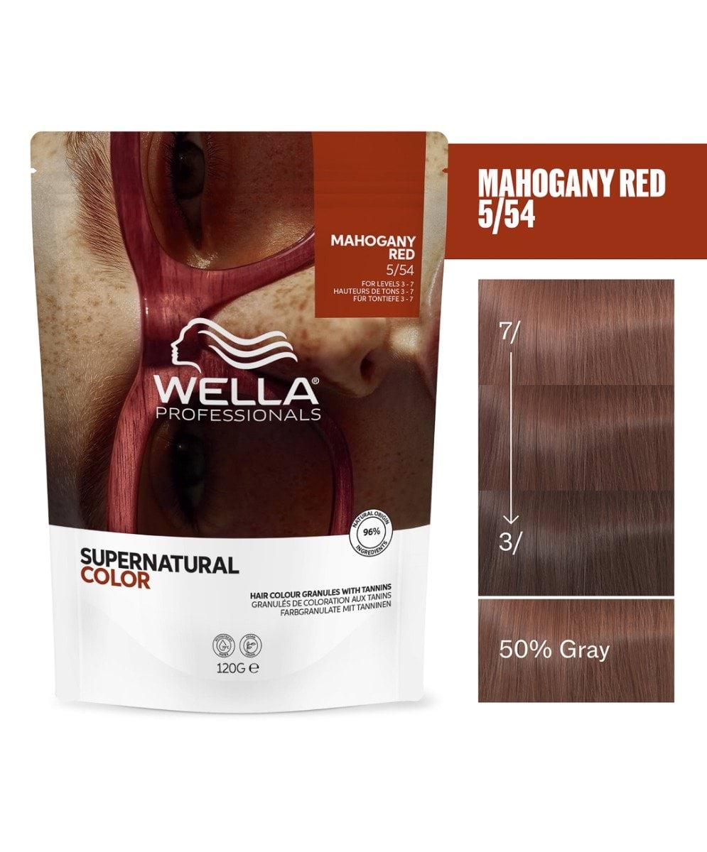 Farba Supernatural 5/45 Mahogany Red, 120g