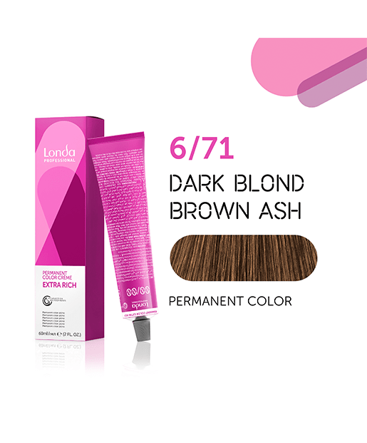 Farba Londa Color 6/71 permanentna, 60 ml