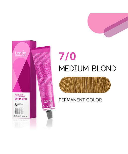 Farba Londa Color 7/0 permanentna, 60 ml