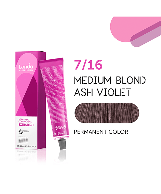 Farba Londa Color 7/16 permanentna, 60 ml