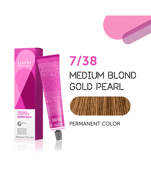 Farba Londa Color 7/38 permanentna, 60 ml