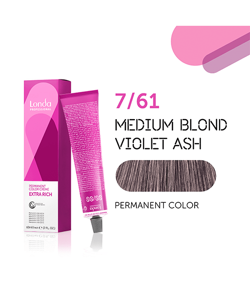 Farba Londa Color 7/61 permanentna, 60 ml