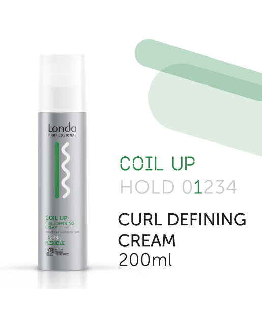 Krem Coil Up do włosów kręconych, 200 ml