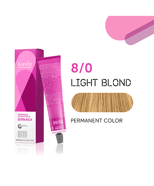 Farba Londa Color 8/0 permanentna, 60 ml