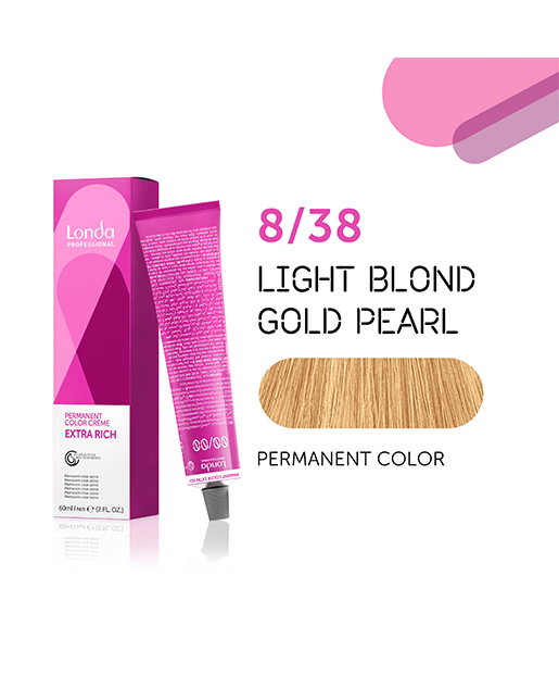 Farba Londa Color 8/38 permanentna, 60 ml
