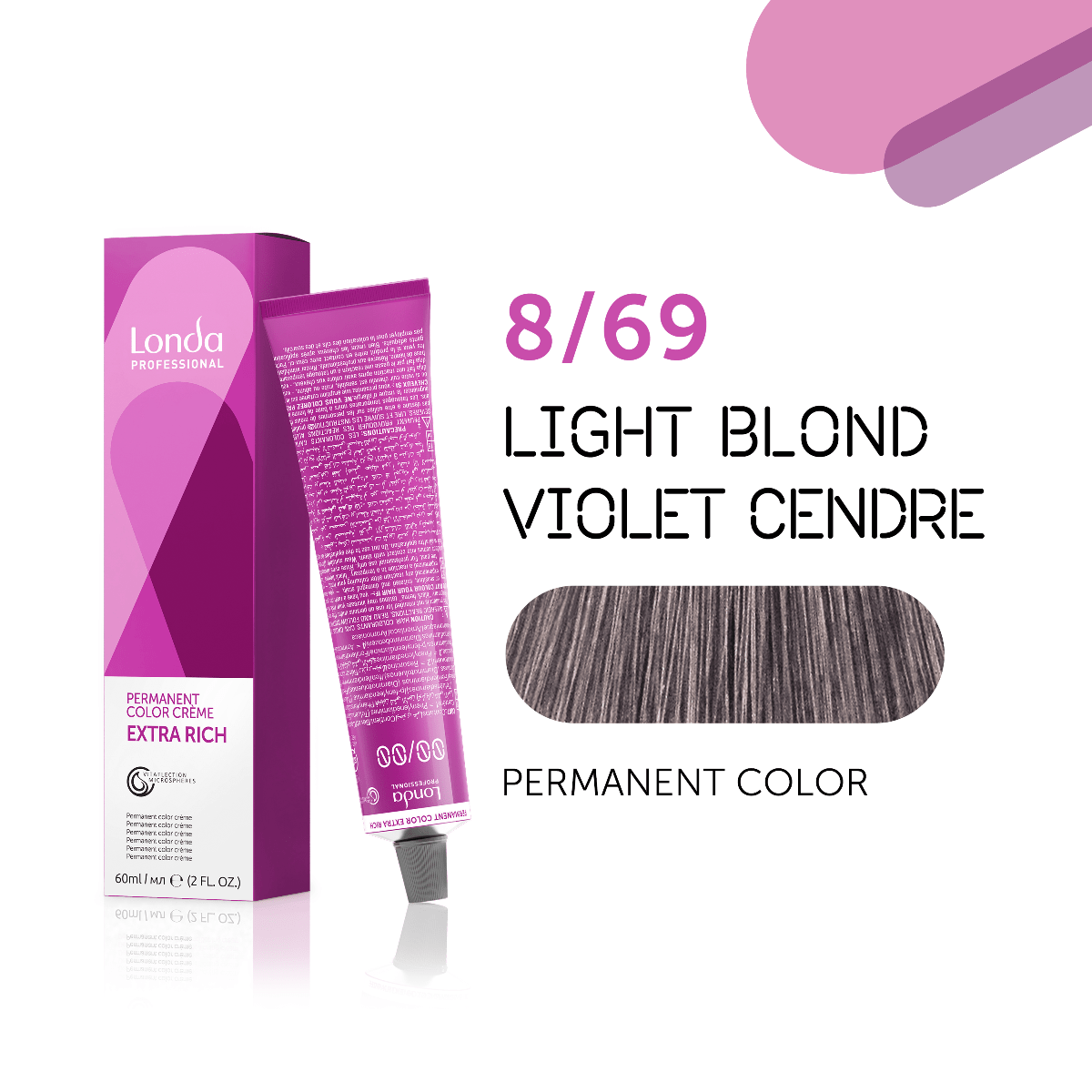 Farba Londa Color 8/69 permanentna, 60 ml