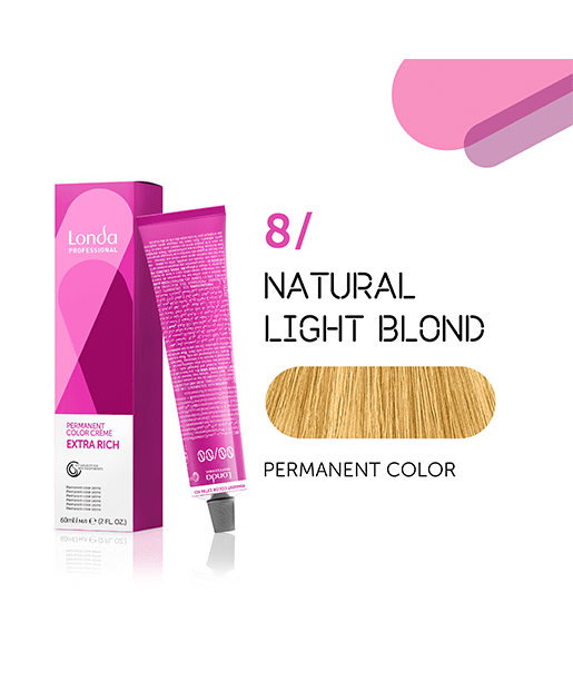 Farba Londa Color 8/ permanentna, 60 ml
