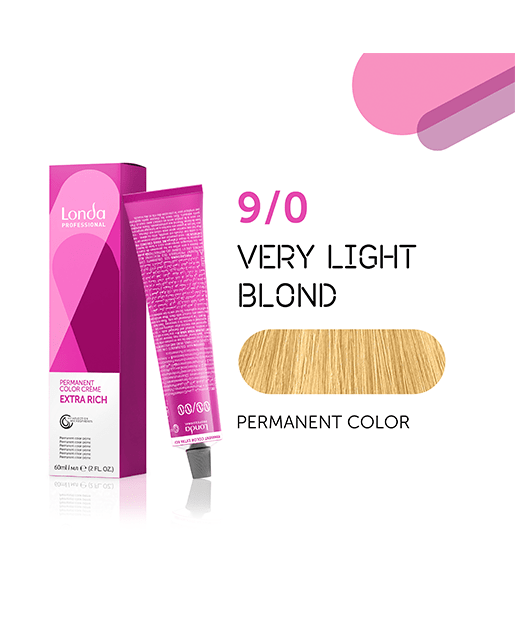 Farba Londa Color 9/0 permanentna, 60 ml