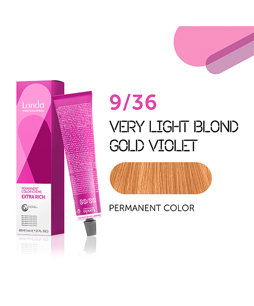 Farba Londa Color 9/36 permanentna, 60 ml