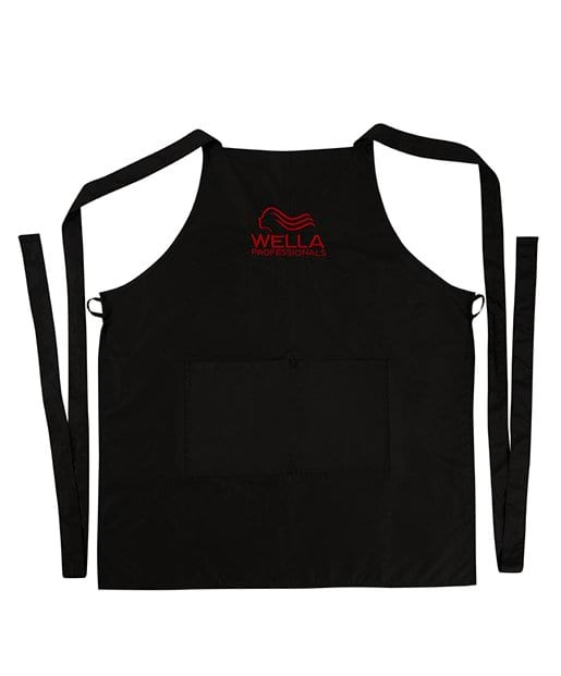 Czarny fartuch Wella