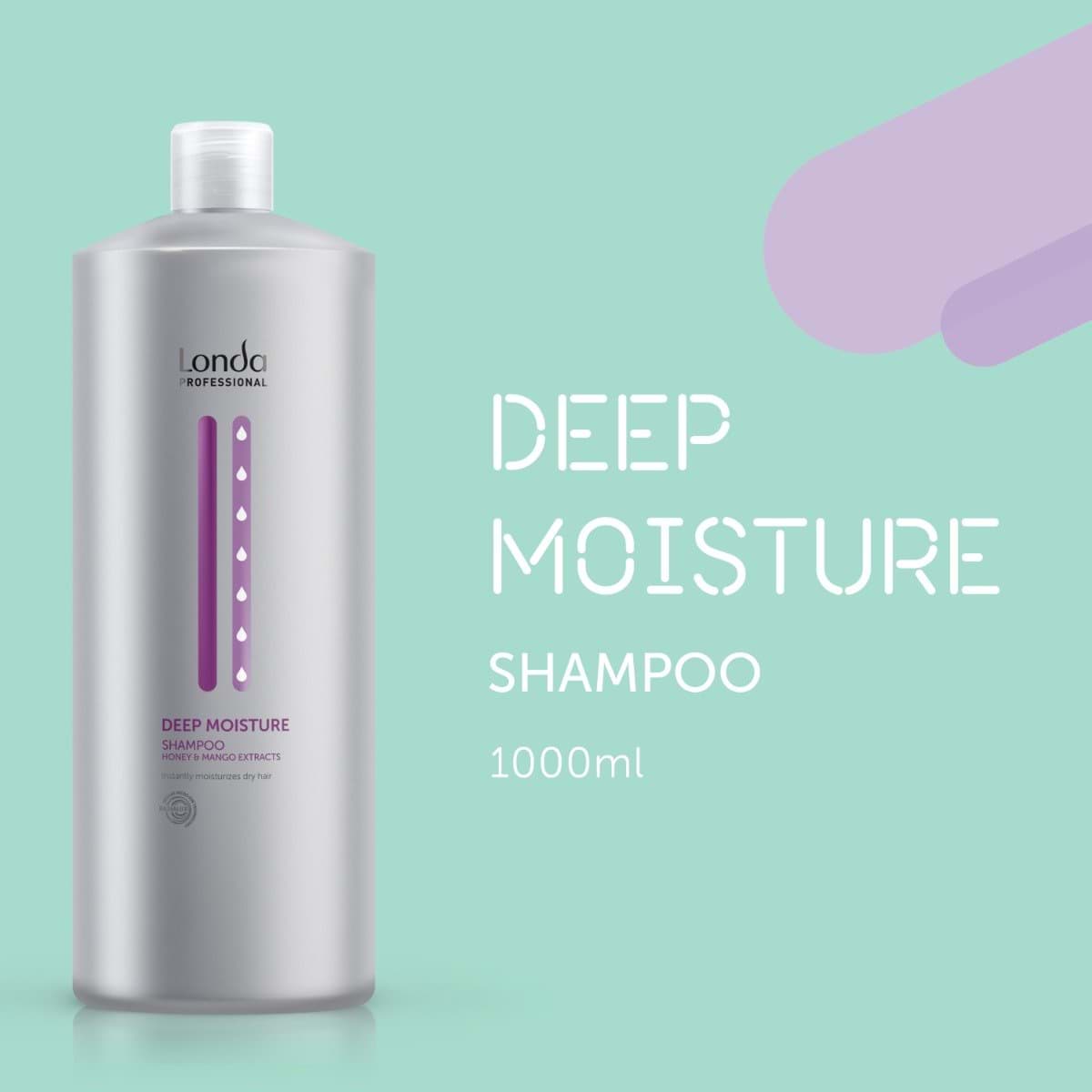 Szampon Deep Moisture do włosów suchych, 1000 ml