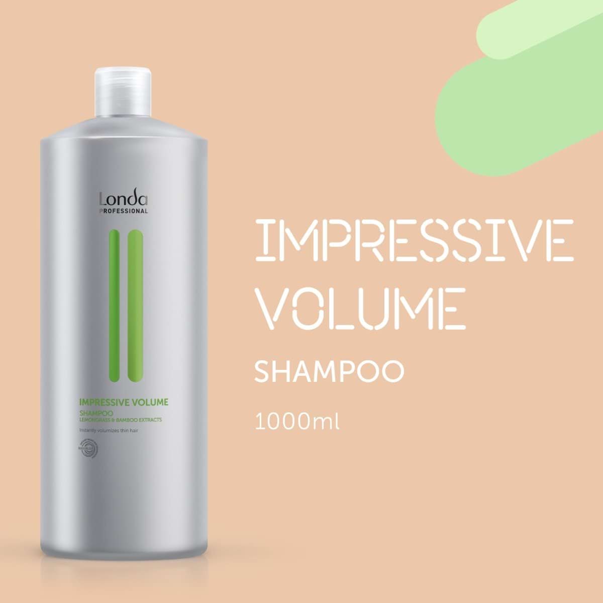 Szampon Impressive Volume do włosów cienkich, 1000 ml