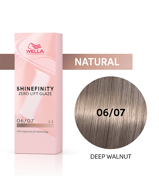 Farba Shinefinity 06/07 demipermanentna, 60 ml