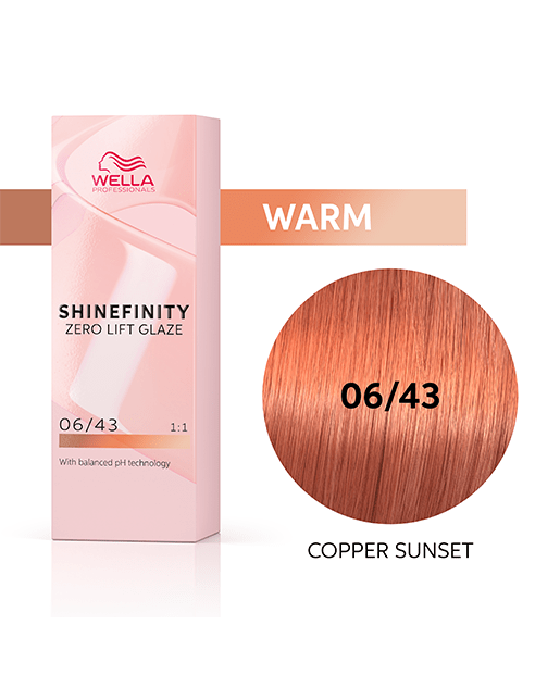 Farba Shinefinity 06/43 demipermanentna, 60 ml