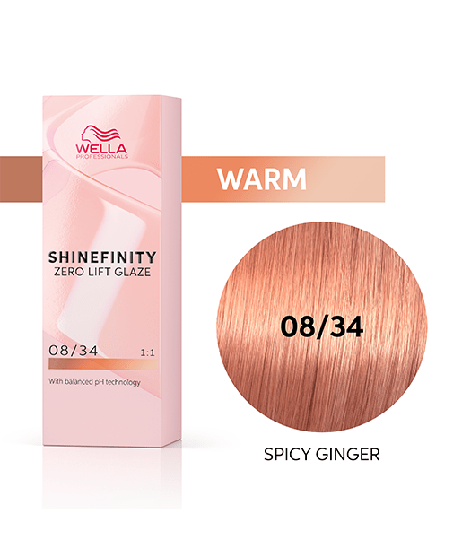 Farba Shinefinity 08/34 demipermanentna, 60 ml