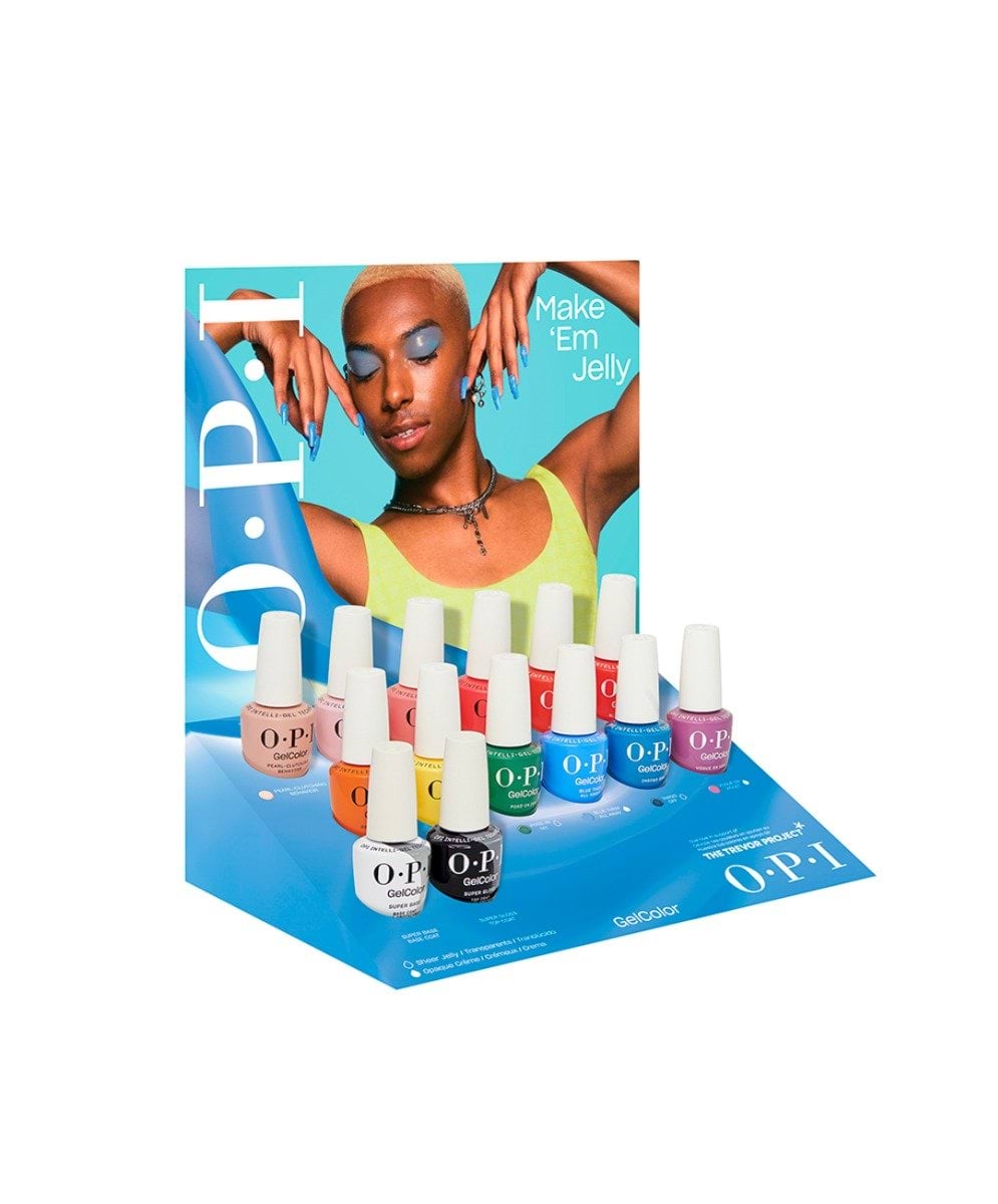 Zestaw lakierów OPI GelColor z kolekcji Make 'Em Jelly, 14x15 ml
