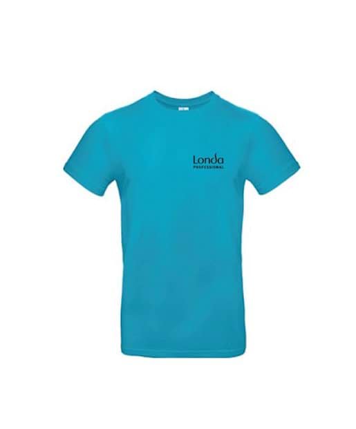 T-shirt męski niebieski XL z logo Londa